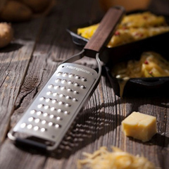 Microplane Master Extra Wide Grater, Wood Handle - 2