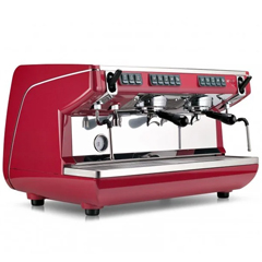 Nuova Simonelli Appia Life II High Spoon Fully Automatic Coffee Machine, Red - 1