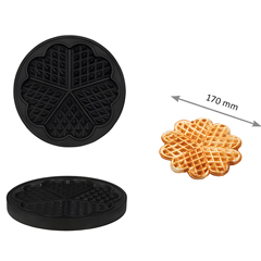 Omake WFL01 E12 Manuel Zamanlayıcılı Tekli Waffle Makinesi, Çiçek Model, Kalıp Çapı 17 Cm, Elektrikli - 2