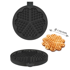 Omake WFL11 E12 Manuel Zamanlayıcılı Tekli Waffle Makinesi, Çiçek Model, Kalıp Çapı 17 Cm, Elektrikli - 2