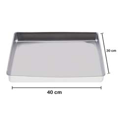 Özdemir Aluminum Disposable Tray, 30x40 cm - 2