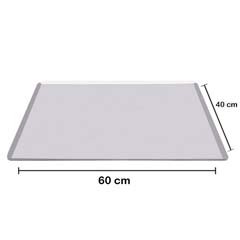 Özdemir Aluminum Italian Angled Tray, 40x60 cm - 2