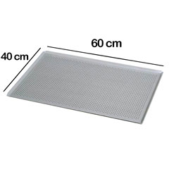 Özdemir Aluminum Italian Angled Tray, Perforated, 40x60 cm - 2