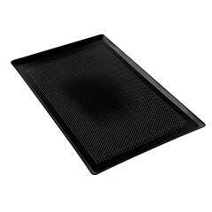 Özdemir Aluminum Italian Angled Tray, Perforated, Teflon Coated, 40x60 cm - 1