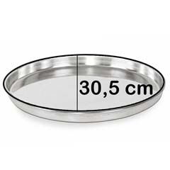 Özdemir Aluminum Pizza Tray, 30.5 cm - 2