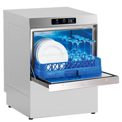 Öztiryakiler Commercial Dishwasher Touch Screen, OBY 500 T Plus, 50x50 cm Basket, 4 Pump - 2