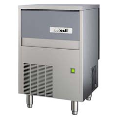 Öztiryakiler Cube Ice Machine, 37 kg/day, 16 kg Storage Bin, OKB37A - 1