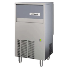 Öztiryakiler Cube Ice Machine, 46 kg/day, 25 kg Storage Bin, OKB46A - 1