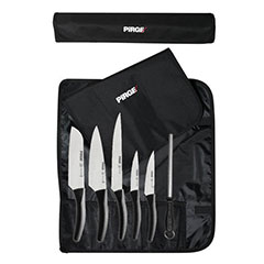 Pirge Deluxe Knife Set with Case, 6 Pieces - 1