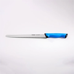 Pirge Duo Bread Knife Pro 22.5 cm, Toothed, Blue - 2