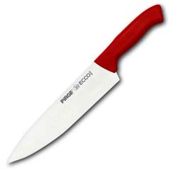 Pirge Ecco Chef Knife, 23 cm, Red 