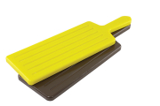 Polyethylene Serrated Pita Cutting Board 48x15 cm, 2 cm Thick - 2