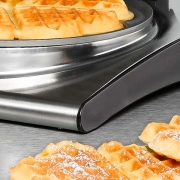 Rommelsbacher Single Slot Waffle Maker, Clover Pattern, 180 mm Waffle Diameter - 4