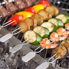 Rösle Barbecue Skewer Holder Set of 6 - 2