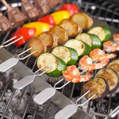 Rösle Barbecue Skewer Set of 4 - 3