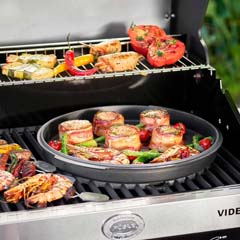 Rösle Videro G4-S Vario Gas Barbecue Station - Black - 5