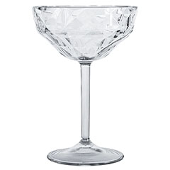 Rubikap EX.PM280 Exclusive Prizma Martini Glass, Polycarbonate, 280 ml - 1