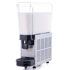 Samixir 20.MI Classic Mono Cold Drink Dispenser, 20 Lt, with Mixer, Inox - 1