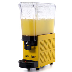 Samixir 20.SY Classic Mono Cold Drink Dispenser, 20 Lt, Spraying, Yellow - 1