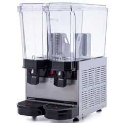 Samixir 40.SMI Classic Twin Cold Drink Dispenser, 20+20 Lt, Mixing and Spraying, Inox - 2