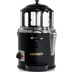 Samixir SC05 Panoramic Hot Chocolate and Salep Machine, 5 Lt, with Mixer, Black - 1