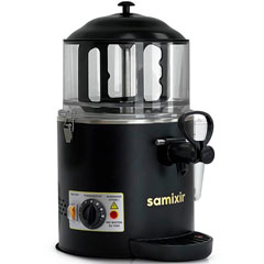 Samixir SC05 Panoramic Hot Chocolate and Salep Machine, 5 Lt, with Mixer, Black - 3