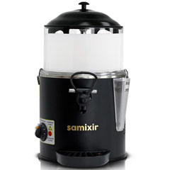 Samixir SC05 Panoramic Hot Chocolate and Salep Machine, 5 Lt, with Mixer, Black - 2