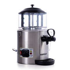 Samixir SC05 Panoramic Hot Chocolate and Salep Machine, 5 Lt, with Mixer, Inox - 3