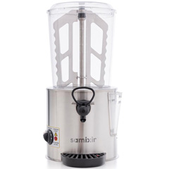 Samixir SC10 Panoramic Hot Chocolate and Salep Machine, 10 Lt, Mixer, Inox - 2