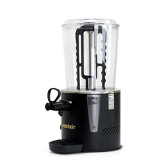 Samixir SC10 Panoramic Hot Chocolate and Salep Machine, 10 Lt, with Mixer, Black - 1