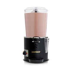 Samixir SC10 Panoramic Hot Chocolate and Salep Machine, 10 Lt, with Mixer, Black - 4