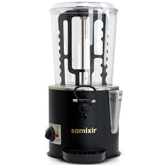 Samixir SC10 Panoramic Hot Chocolate and Salep Machine, 10 Lt, with Mixer, Black - 3