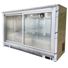 Senox 2-Door, Sliding Underbar Bottle Cooler, Extra Long Model 135x50.5x85 cm - 3