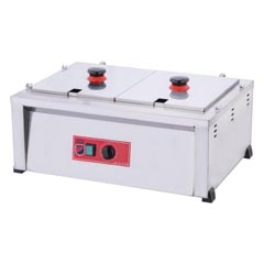 Silverinox Double Bain-Marie, Electric, 65x48x28 cm - 1