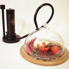 Slainte Fast Smoking Machine Black, Glass Jar and 2 Spare Sawdust - 3