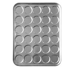 Sofuoğlu Hamburger Bun Tray, 15 Slots, 10.5 cm Diameter, 40x60 cm, 60 grams - 1