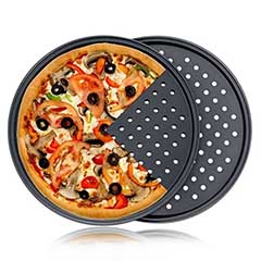 Teflon Perforated Pizza Pan, 26 cm - 2