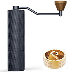 Timemore Chestnut Slim S Manual Coffee Grinder, Titanium Burr - 1