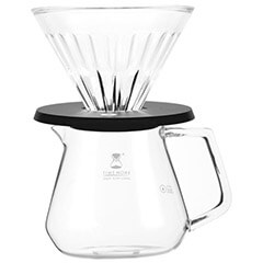 Timemore Crystal Eye 02 V60 Dripper, Glass, 2-4 Cup - 3