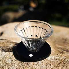 Timemore Crystal Eye 02 V60 Dripper, Glass, 2-4 Cup - 4