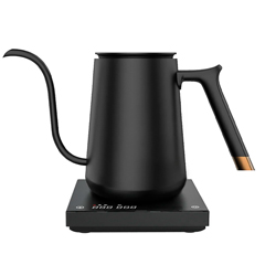 Timemore Fish Pour Over Temperature Control Kettle, Electric, 600 ml, Black - 1