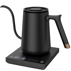 Timemore Fish Pour Over Temperature Control Kettle, Electric, 600 ml, Black - 2