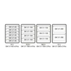 Tribeca Thermobox TCB 600, Önden Yüklemeli GN1/1 ve 1/2 için - 2