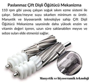 Tribest GSE-5010-F-Siyah Greenstar Elite Soğuk Sıkım Meyve ve Sebze Sıkacağı - Thumbnail