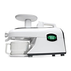 Tribest GSE-5000-F-White Greenstar Elite Cold Press Fruit and Vegetable Juicer - 1