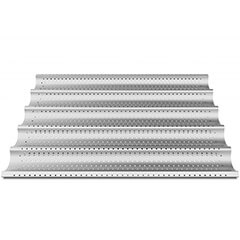 Unox Aluminum Perforated Baguette Pan, 40x60 cm, TG445 - 1