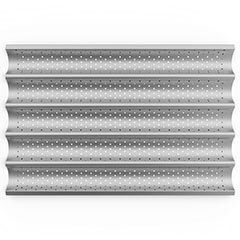 Unox Aluminum Perforated Baguette Pan, 40x60 cm, TG445 - 2