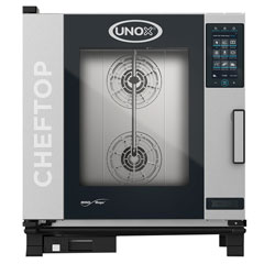 Unox Cheftop Plus Gazlı Fırın, 7 GN 1/1, XEVC-0711-GPR - 1