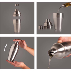 Vacu Vin Cocktail Shaker, Stainless Steel - 2