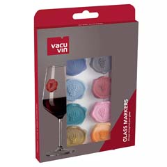 Vacu Vin Glass Markers, Classic, 8 Pieces - 4